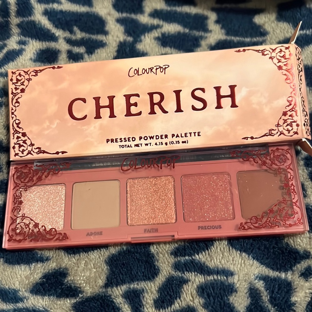 BNIB Colourpop cherish palette